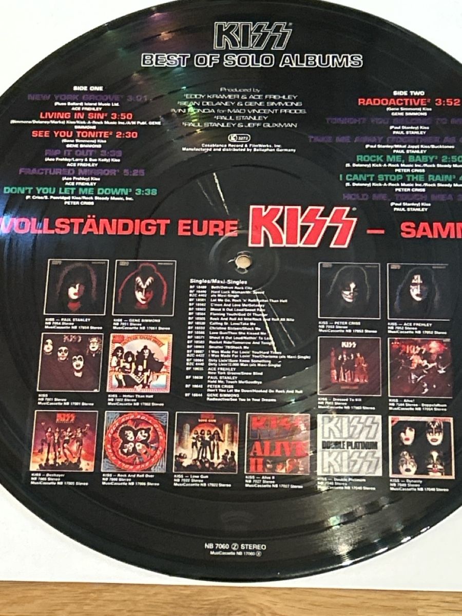 Schallplatten: Kiss. Einmalig Pictures Disques – Gebraucht aus Faulensee von Mizuno06 4