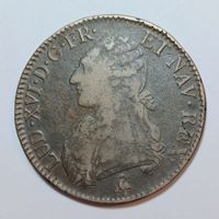 1 Ecu 1782 (A, Paris) Ludwig XVI. Frankreich