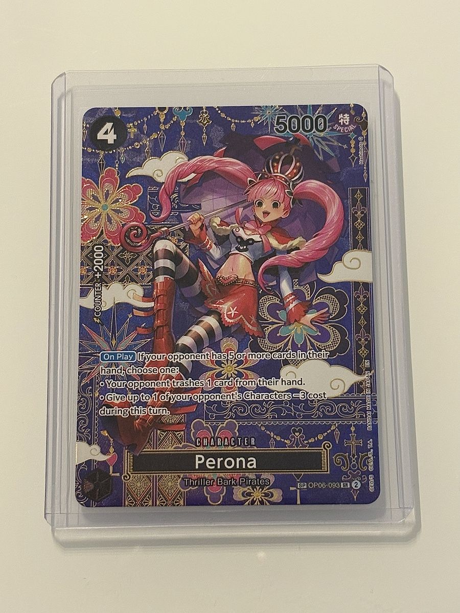 Bandai Carte collezionabili: One Piece TCG - Perona OP06-093  – Nuovo (secondo la descrizione) da Pieterlen venduto da Mira_o7