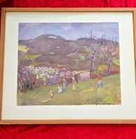 Hans Weidmann - Mischtechnik/Gouache - Monogrammiert HW 74