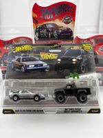 Hot Wheels Back to the Future Time Machine & Toyota Pickup