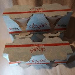 Bicchieri: 6 Stück Cup - Gläser / Dessert - Gläser / Eis - Becher – Nuovo e nell'imballaggio originale da Steinmaur venduto da Teddybaer14 2