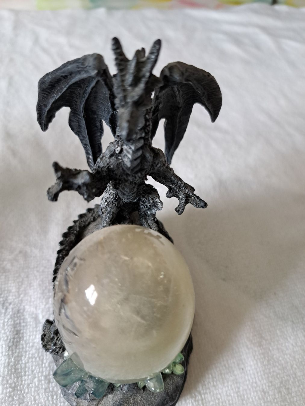 Statuette: 2 Drachen Figuren mit Ei, Farbwechselnd – Usato da Uitikon Waldegg venduto da Smeragol 6