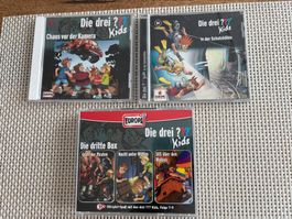CD Hörspiel Die Drei ??? Fragezeichen Kids total 5 CD's