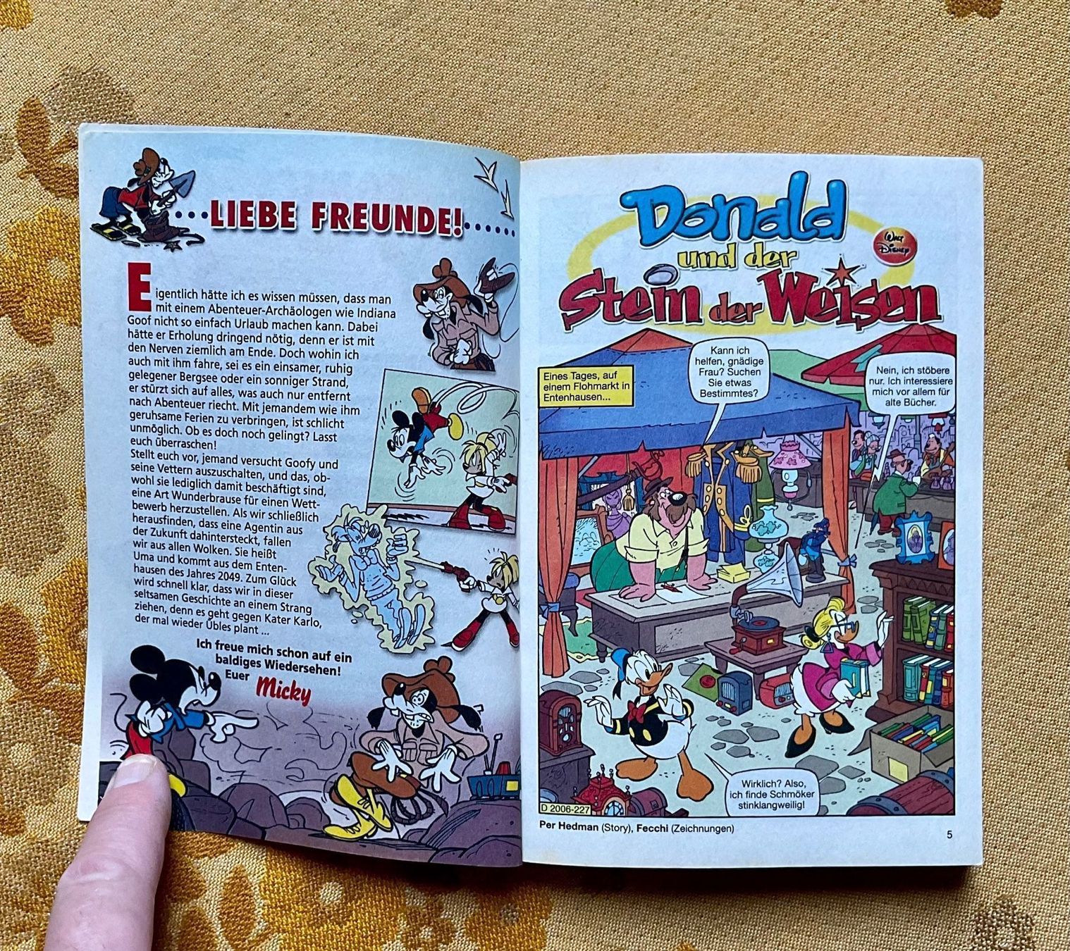 Fumetti: Lustiges Taschenbuch Nr 376 von 2008 – Usato da Endingen venduto da nathan05 4