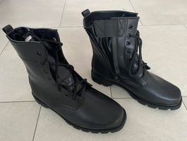 Leder Winter Sicherheits-Stiefel Stahlkappe G.43 Fuss 27,5cm