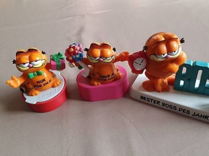 Figuren: Garfield Sammlung aus den 80er Jahren – Gebraucht aus Jonen von h-blxgirl79