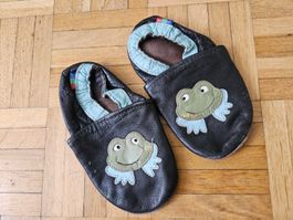 Lederfinkli Frosch ca. Gr. 27 / 17.5 cm