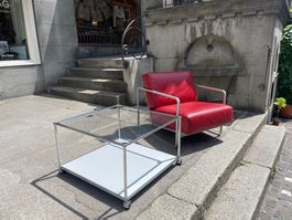 Designer Sessel  Rot Sessel NP 2000fr  Lieferung Gratis