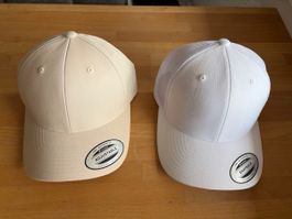 Yupoong Cap, NUR weiss! Neu, ungetragen!
