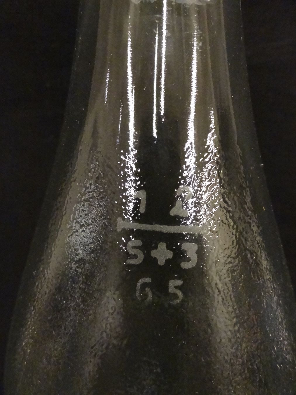 Bicchieri, Caraffe & Bottiglie: alte Flasche LUPO LIMONADE 1965 – Usato da Kerzers venduto da Flaschenposten 6