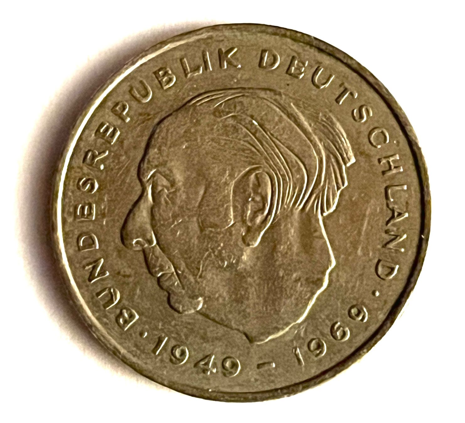 Alle Münzen: 2 Deutsche Mark 1974 – Gebraucht aus Renan BE von johncactus 1