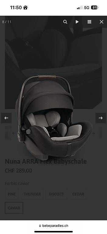 Nuna Poussette: Kinderwagen – D'occasion à Zürich par Agnessap 1
