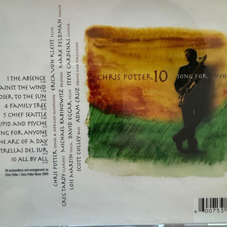 Chris Potter - 10 song for anyone (CD) | Kaufen auf Ricardo