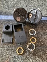 2 St. Mech.  Zahlenschloss für C+P Kleiderspinde WF 1401 NEU