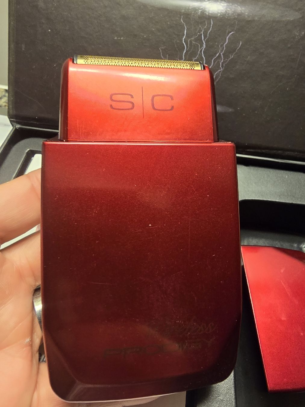 Rasoi & Lamette da barba: SC Wireless Prodigy Foil Shaver Rot – Usato da Stetten AG venduto da Glenia22 3
