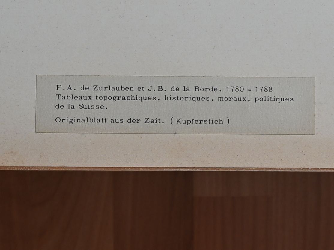 Incisioni: Carte du Canton de Bâle 1777 – Usato da Dürnten venduto da puumies 3