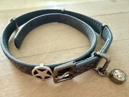 Armband Leder mit Anhänger guter Zustand