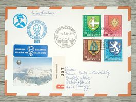 TR15 Enveloppe + Timbre Suisse 1981