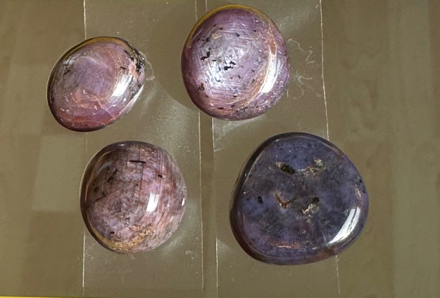 Pietre preziose: Stern Rubin 4Stk   wunderschön ECHT – Nuovo e nell'imballaggio originale da Leuggern venduto da gemshow 6