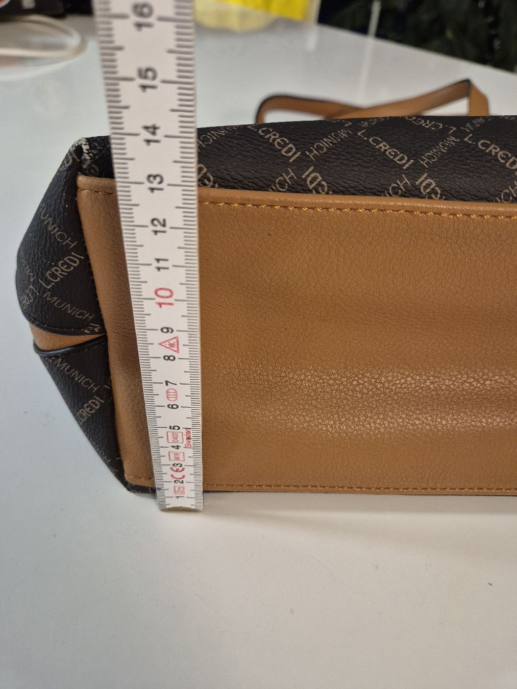 L.Credi Borse da donna: L. Credi Shopper, Handtasche, braun – Usato da Krauchthal venduto da MEWA01 5
