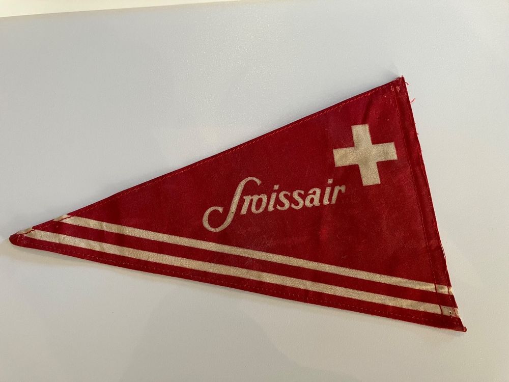 Swissair 1940,s Wimpel Fahne 1