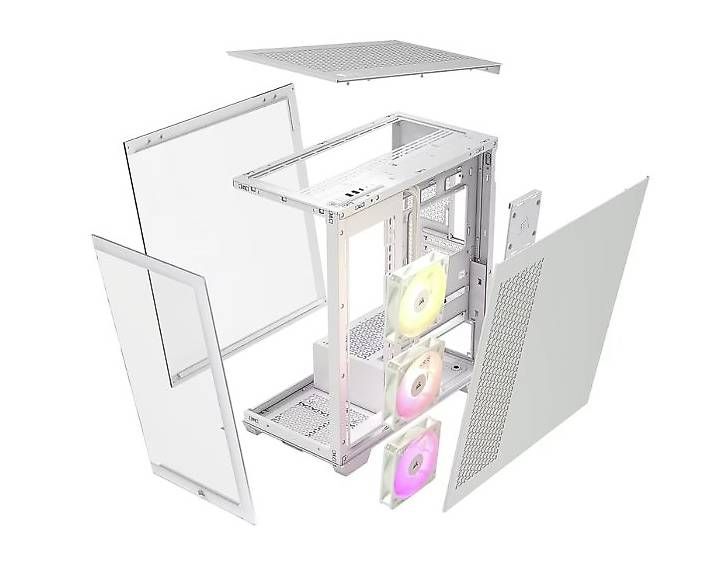 Corsair Custodie: Pc Gehäuse weiss – Usato da Arch venduto da Alino 1