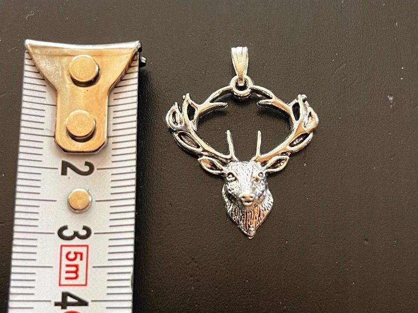 Ciondoli: Amulett ( Anhänger) Hirsch – Nuovo (secondo la descrizione) da Gams venduto da Mariawicca 2