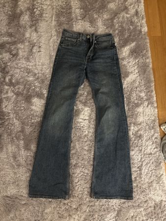 Damen Jeans blau Schlagjeans Gr.36 Zustand