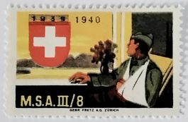 Soldatenmarke 2.WK, Militär San Anst III/8, 1940, Wi San 80