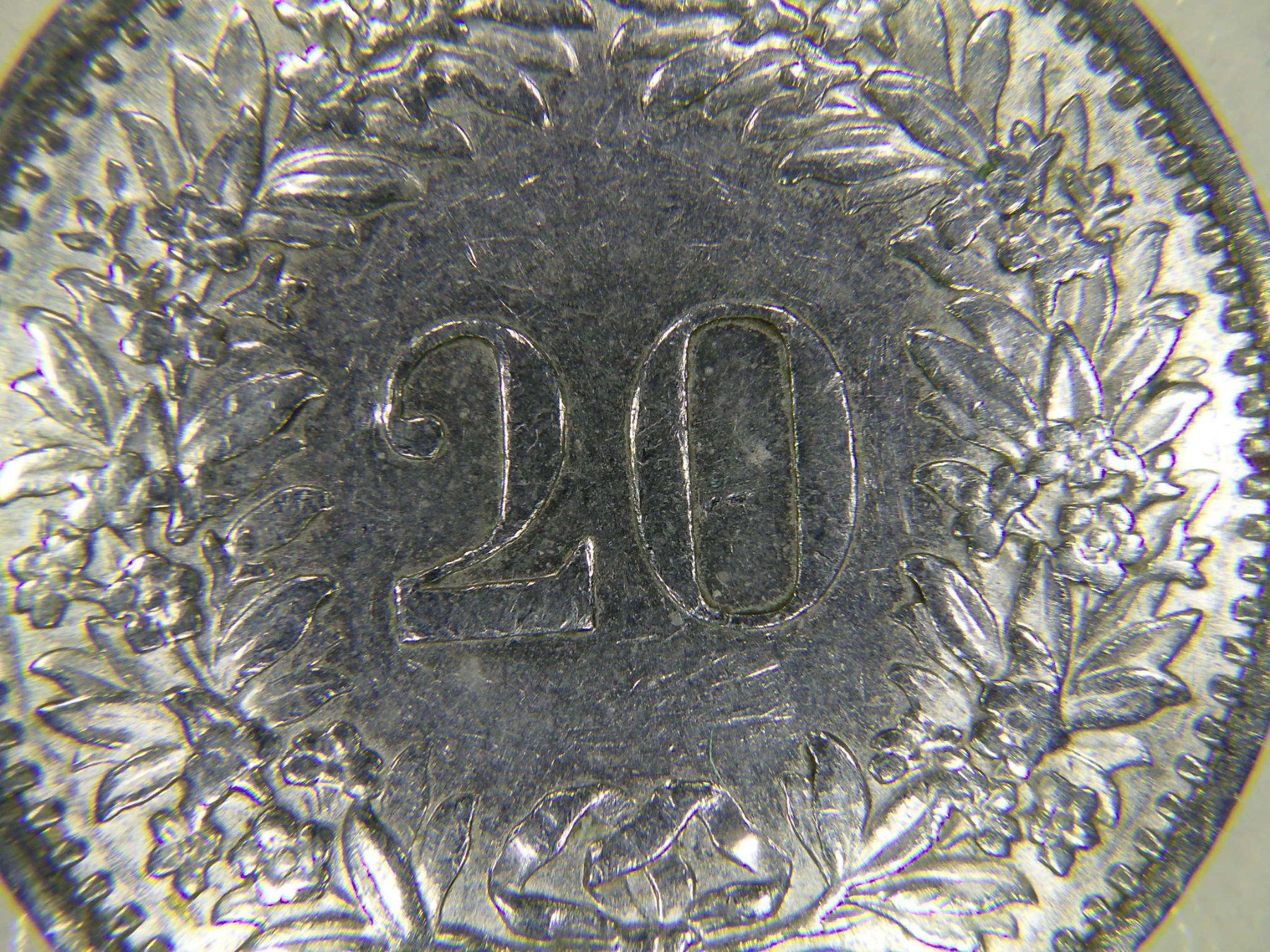 Tutti le monete: Schweizer 20 Rappen Münze 1969 – Usato da Egg b. Zürich venduto da yan_6728 4