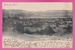 Gruss aus Uster gel 1902
