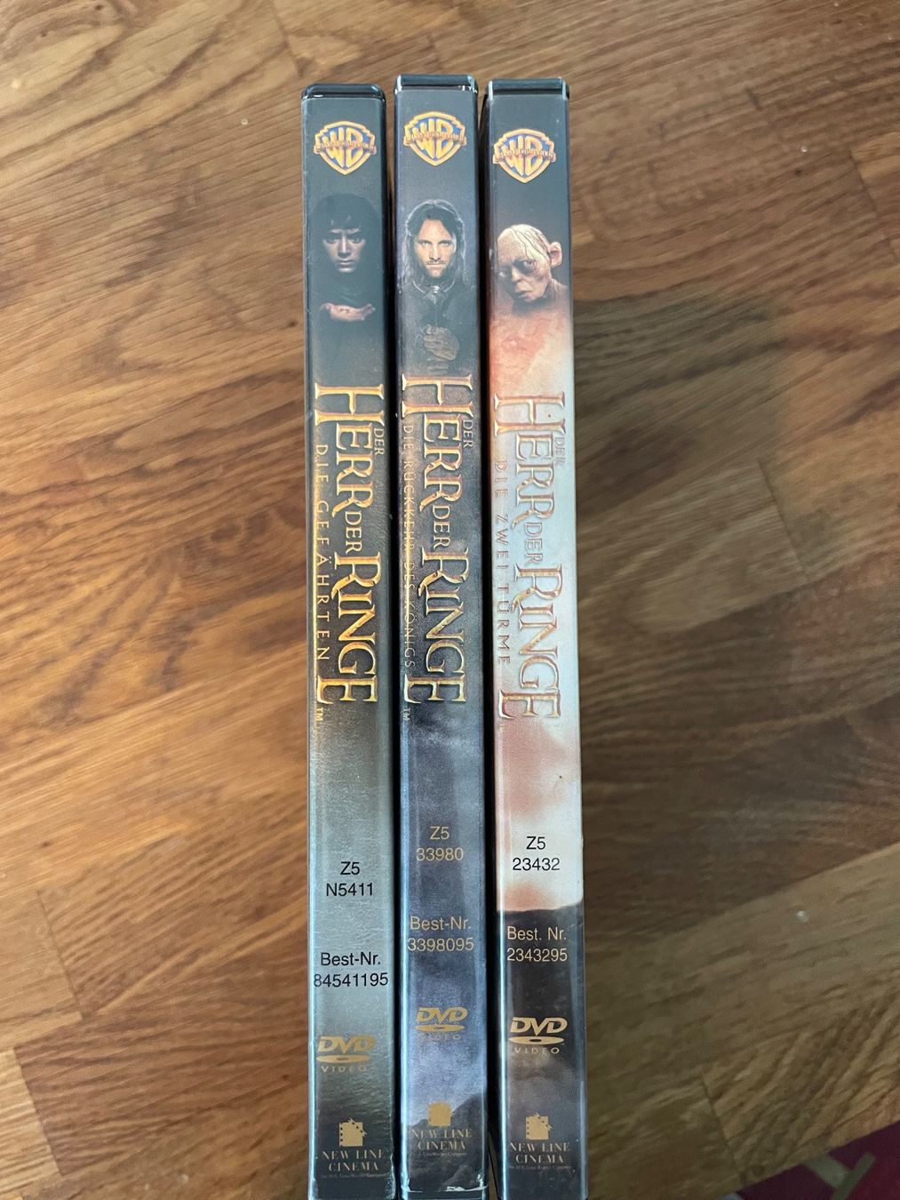 Tutti i DVDs: Herr der Ringe DVD Trilogie – Usato da Bülach venduto da bjoernbenny 1
