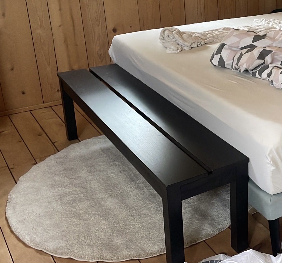 Panchine: Banc noir style moderne d’intérieur  – Usato da Yverdon-les-bains venduto da AntoninoVega