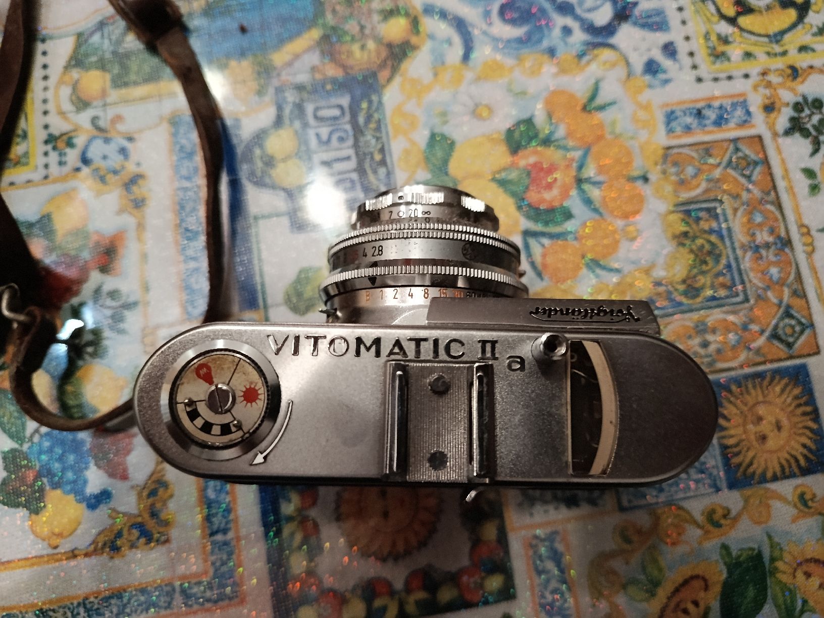Voigtländer Fotocamera: Voigtlander Vitomatic II Camera with Case and Strap – Usato da Riva San Vitale venduto da Stekri 5