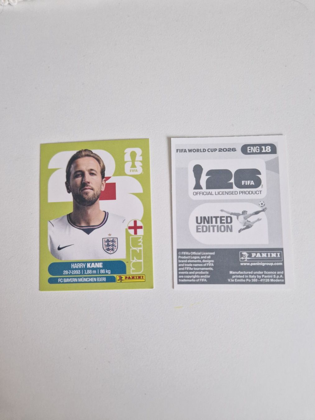 Panini Carte collezionabili: Panini Sticker ENG18 – Nuovo (secondo la descrizione) da Stüsslingen venduto da white_angel86