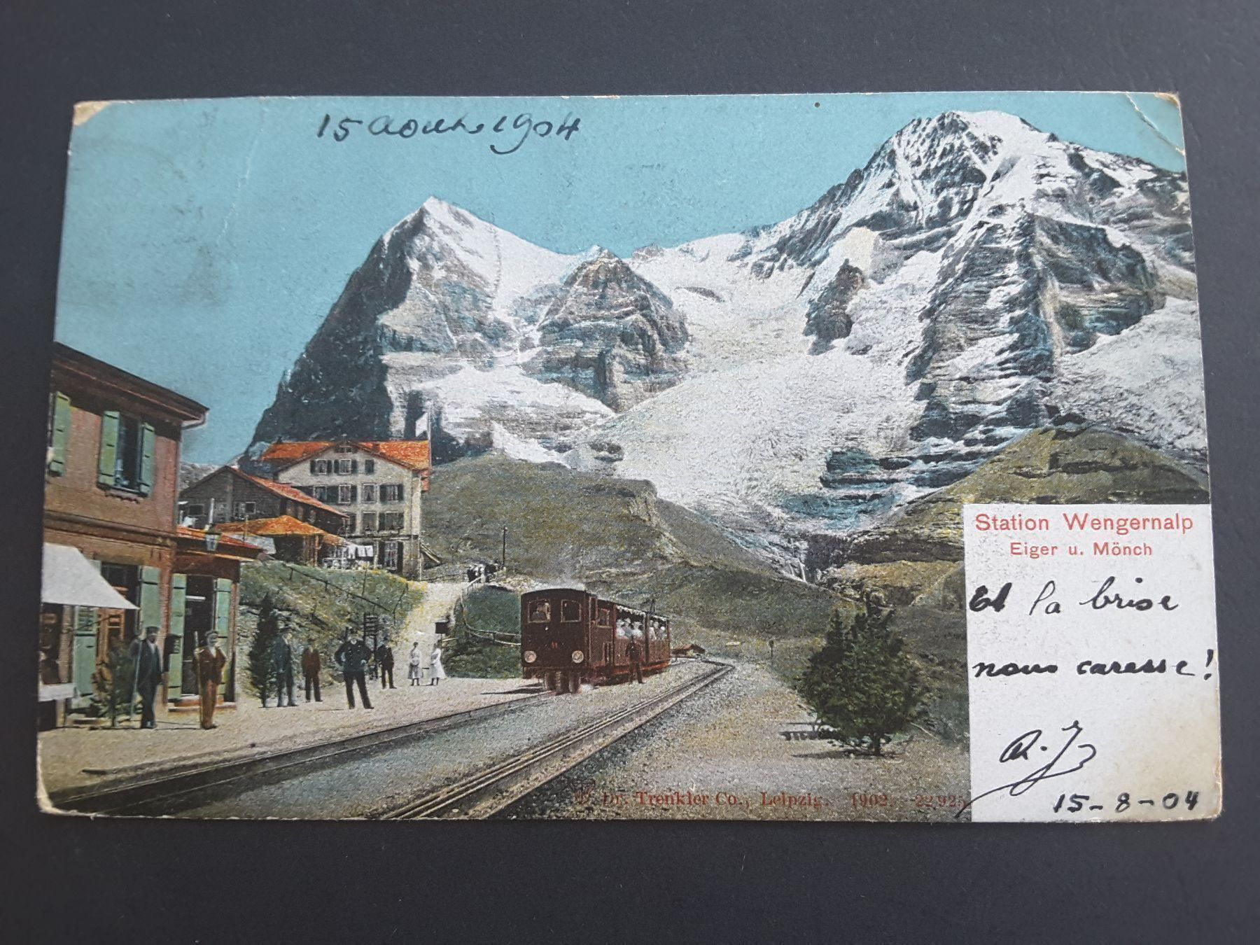 Cartes postales: AK BE Station Wengneralp , 1904 – D'occasion à Reichenburg par Pipo-67