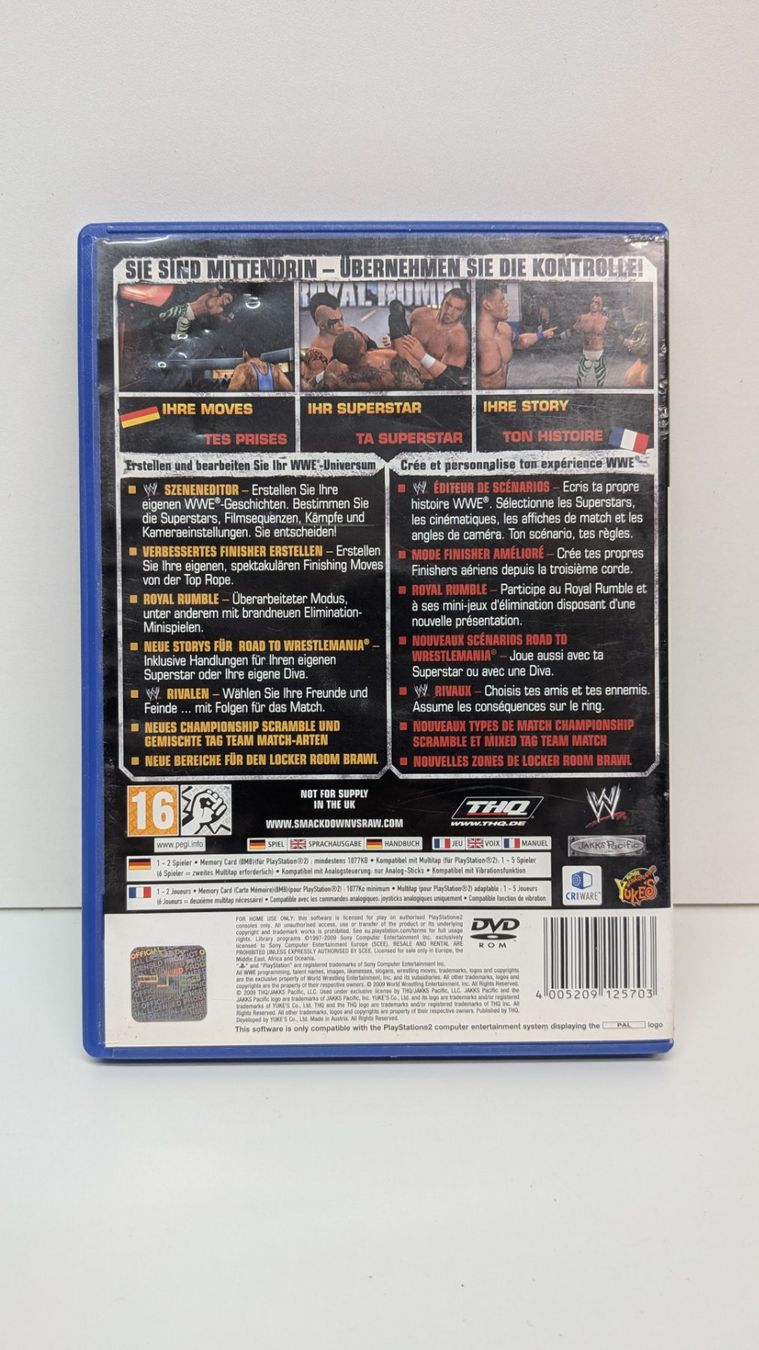 Spiele: WWE SmackDown vs. Raw 2010 - PlayStation 2 – Gebraucht aus Menziken von mame18 2