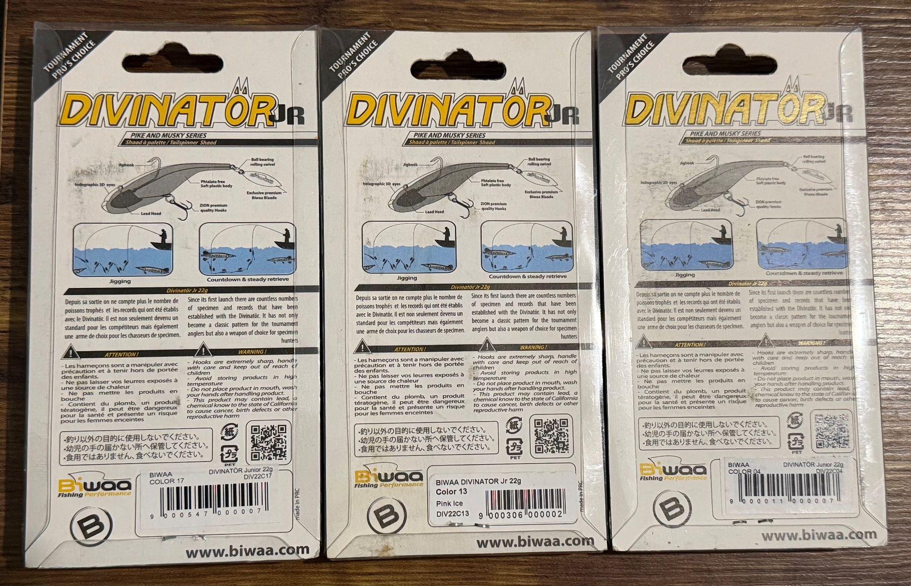Esche: BIWAA Divinatör Junior Set 2 - 22 gr – Nuovo e nell'imballaggio originale da Widnau venduto da Fishingtackle_Oggy 1