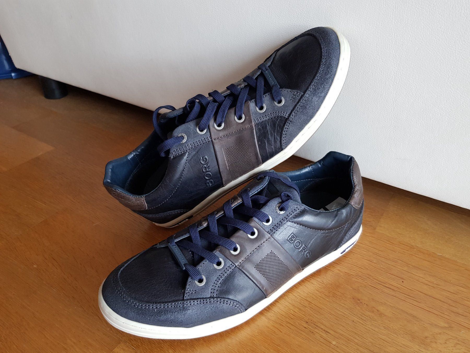 Herrenschuhe: Leder Sneaker von BORG Gr.43 – Neu und originalverpackt aus Reinach AG von innamac 2