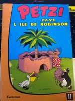 Bande dessinée Petzi dans l'île de Robinson Casterman 1963