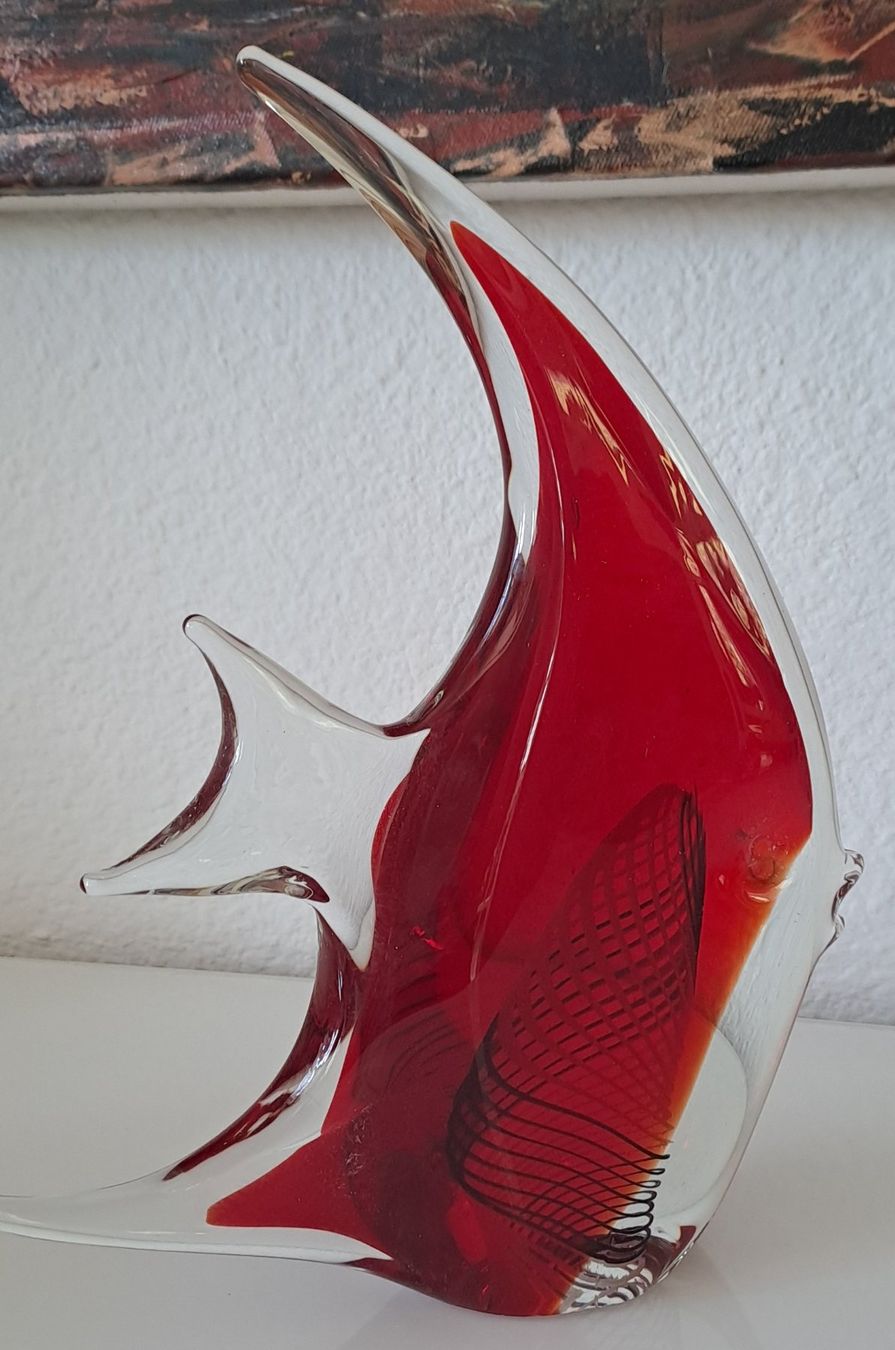 Murano Statuette: Wunderschöner Fisch aus Muranoglas – Usato da Wallisellen venduto da chanel007 3