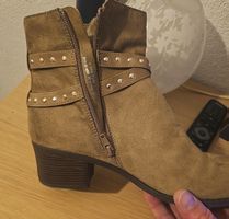Graceland Damen Stiefel Braun Grösse 42 mit Nieten