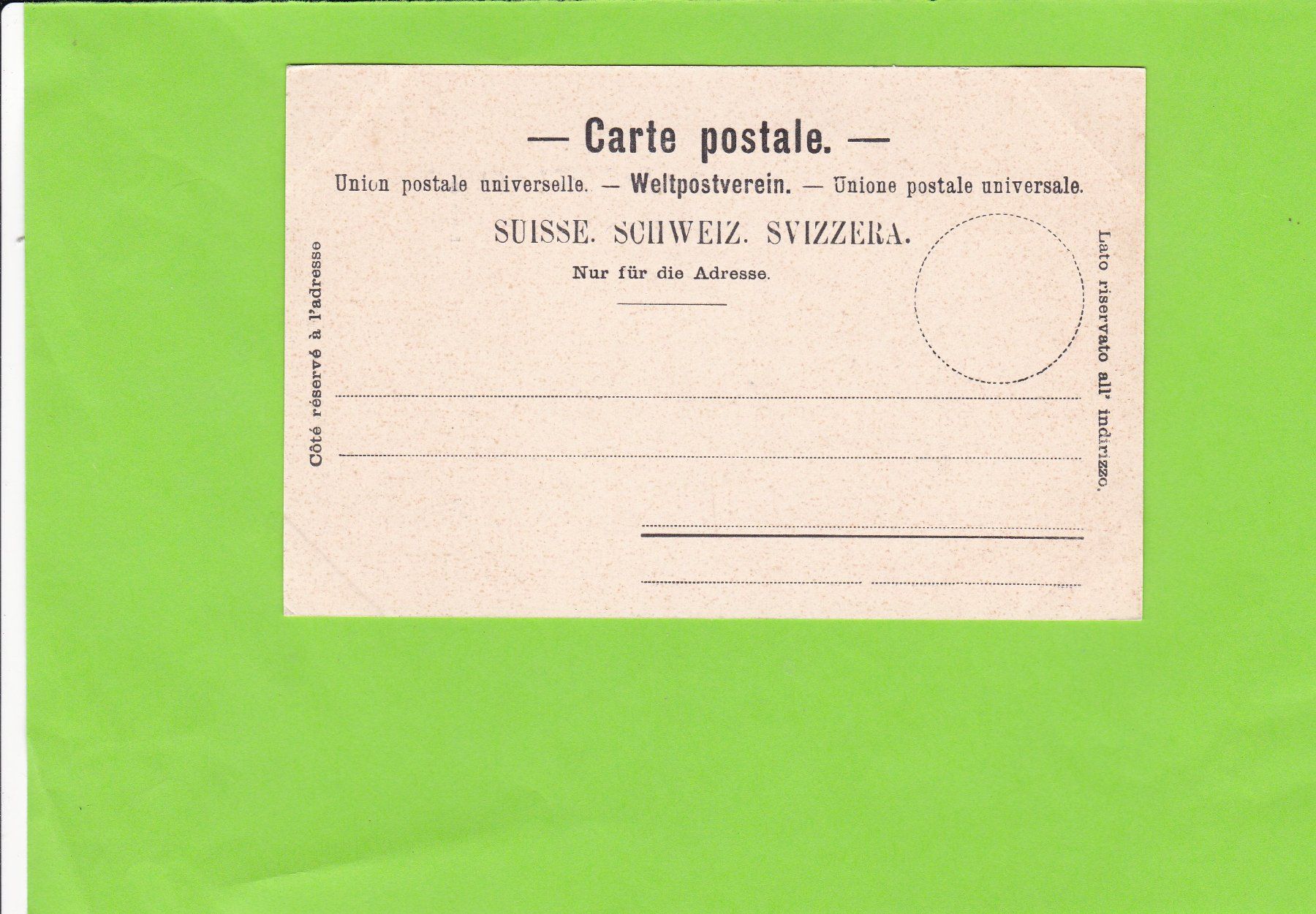 Cartoline postali: Ouchy-Entrée du Château – Usato da St. Peterzell venduto da neckertal 1