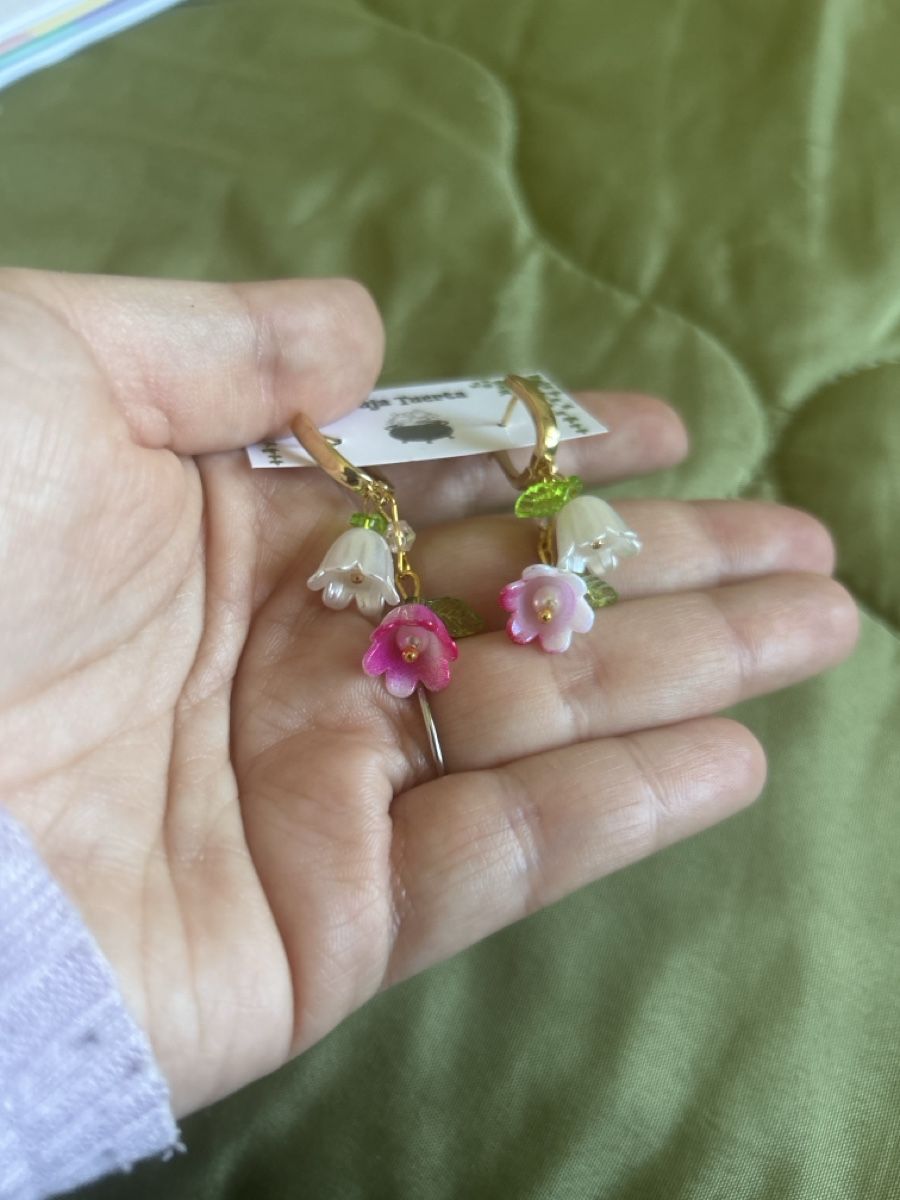 Orecchini pendenti & Orecchini a lobo: Flower earrings  – Nuovo (secondo la descrizione) da Schwerzenbach venduto da fat_6h9n 1