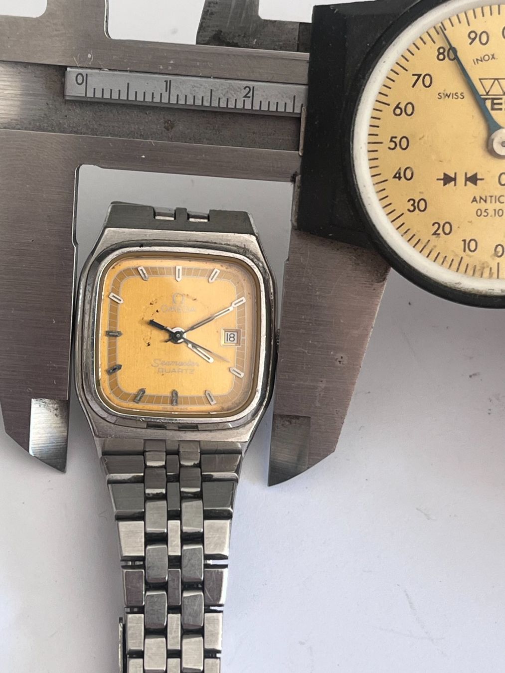 Omega Orologi: Omega Seamaster Quartz – Difettoso da Worblaufen venduto da chronyves 2