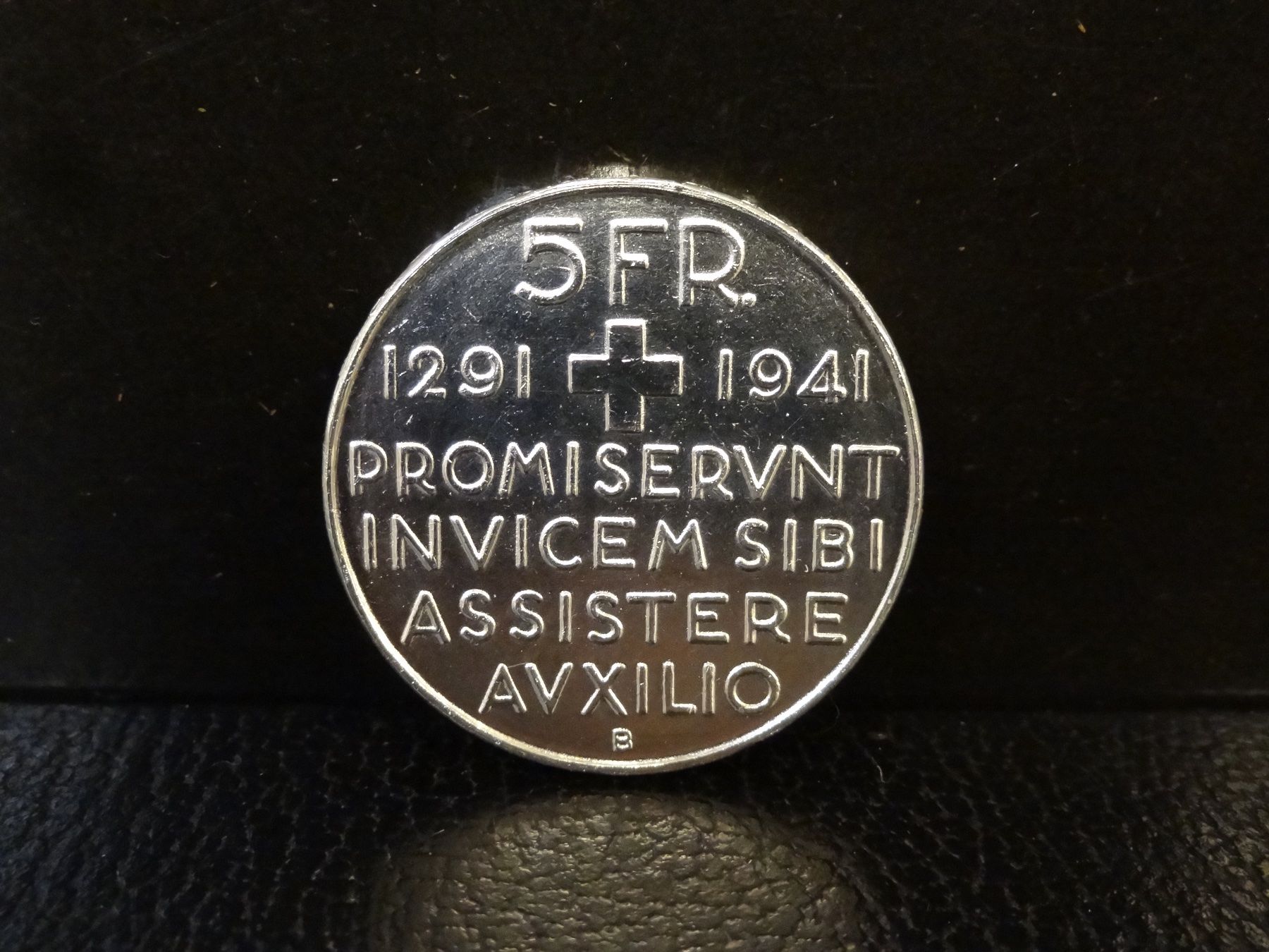 Tutti le monete: 5 Franken Gedenkmünze Silber 1941 – Usato da Kerzers venduto da bottlesandboxes 6