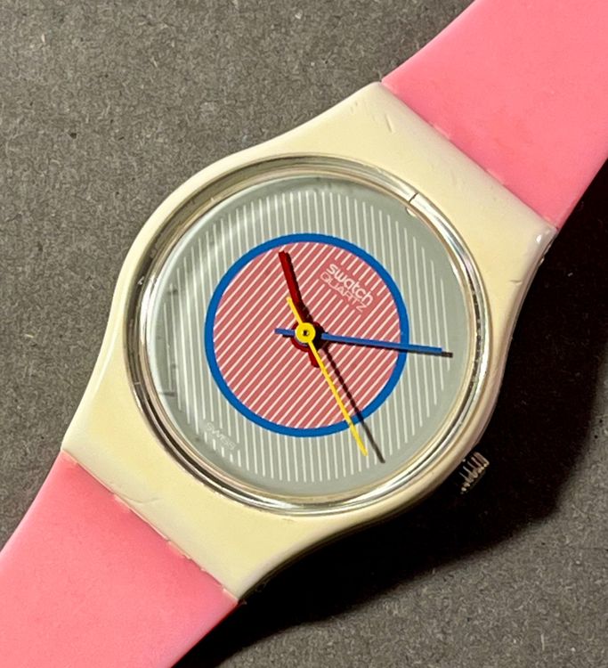 Swatch Raspberry LW107 1985 selten Rarität - erneuert (Gebraucht) in ...