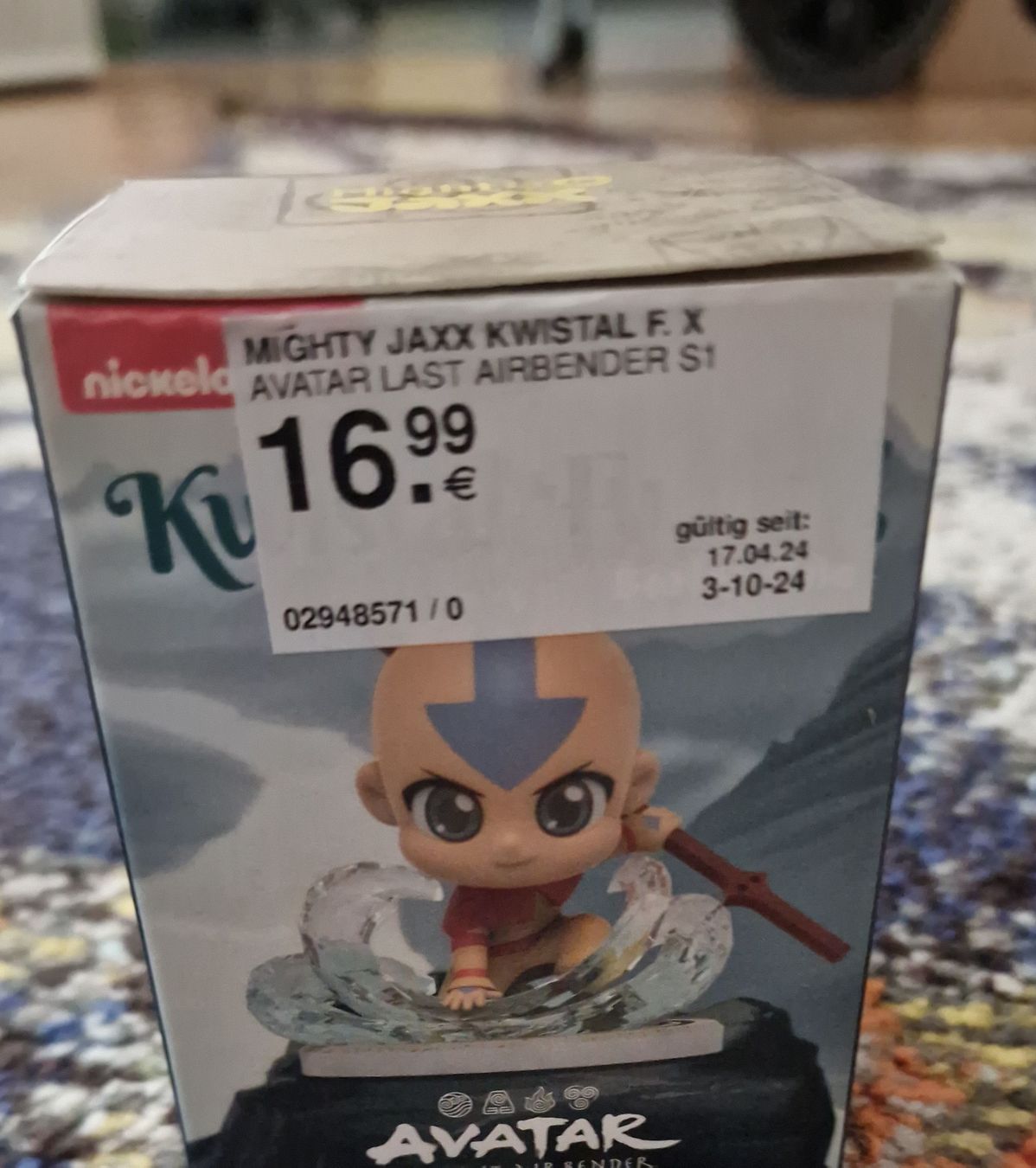 Figuren: Avatar herr der elemente, Mighty Jaxx Kwistal F.X. Figur  – Neu und originalverpackt aus Romanshorn von REALJessiB