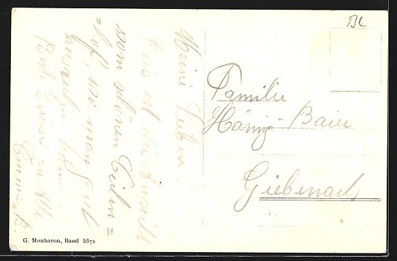 Cartoline postali: Reigoldswil, Pension Eichenhof aus der V – Usato da Berlin venduto da bartko-reher 1
